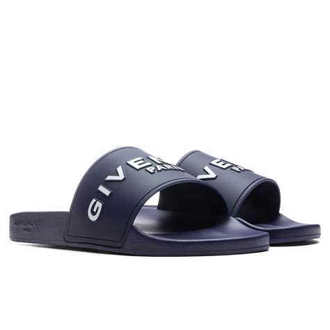 sandale homme givenchy|givenchy blue slide sandals.